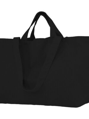 MULGEO Shopper Tote Bag in Black Color