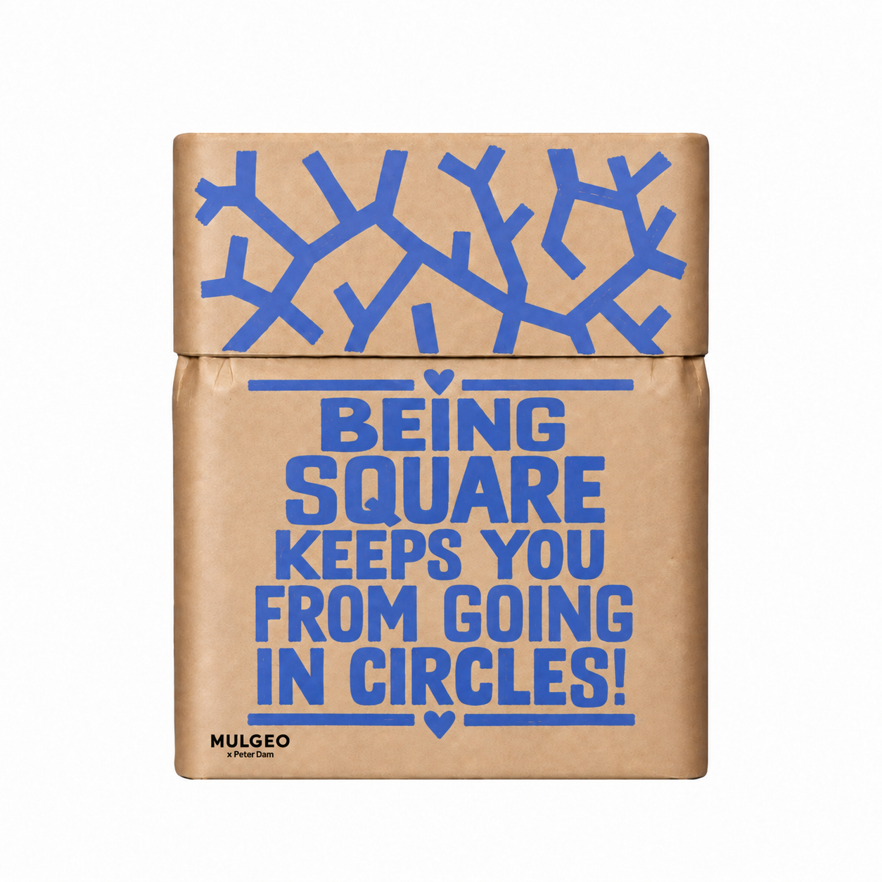 MULGEO H46 limited edition cardboard chair – Being Square