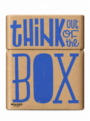 MULGEO Box-Chair H46 THINK OUT OF THE BOX by Peter Dam